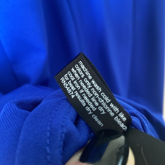 NWT - The Limited Blue Dress - Womens 14 - Picture 7 of 8